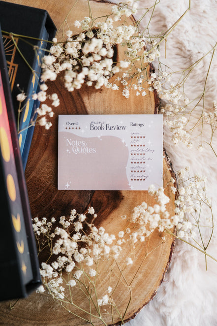 Mini Book Review Sticky Notes