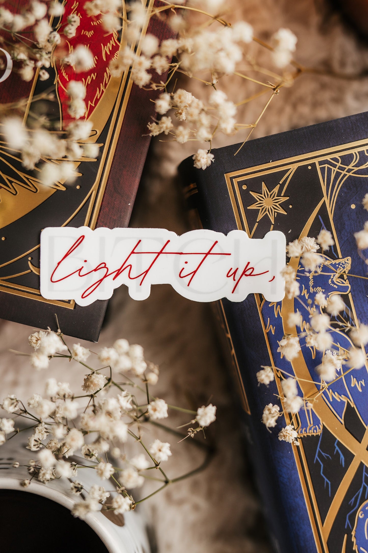 Light It Up | Danika Fendyr | Bryce Quinlan | Crescent City Sticker | Sarah J Maas | Bookish Sticker | Kindle Stickers | SJM