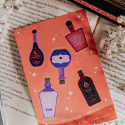 Love Potion Sticker Sheet | Bookish Tropes | Slow Burn Sticker | Bookish Sticker | Kindle Stickers