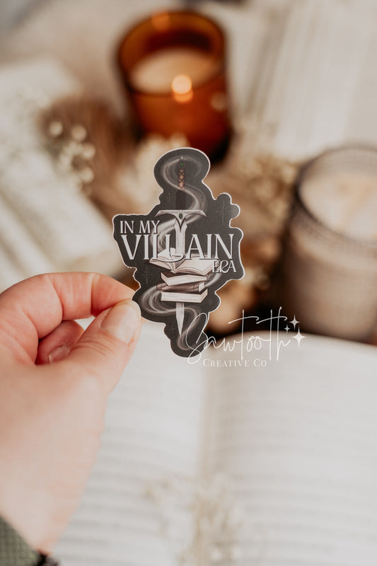 Villain Era | Book Sticker | Bookish Sticker | Team Villain | Morally Gray | Book Boyfriend | Dark Romance | Kindle Stickers